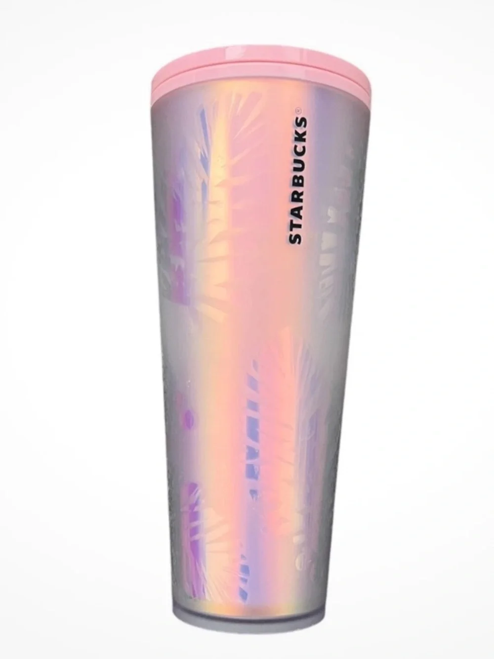 Starbucks Pine Cone 2019 Limited Edition Holiday Palm Leaf Venti Tumbler 24oz